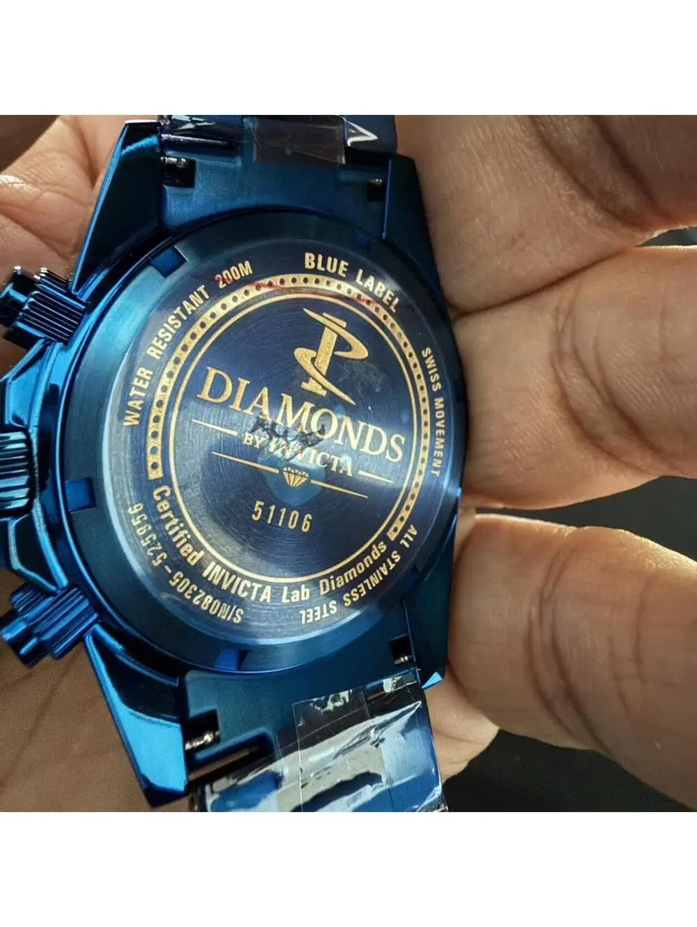Invicta ELITE Speedway 4.0 CT Cert LG Diamonds Edition, 42mm